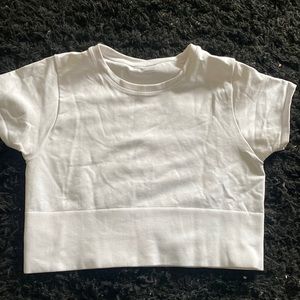 Offline white athletic top